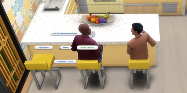 sims 4 for rent asking a tenant a<em></em>bout their experience-1